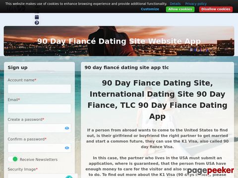90 Day Fiancé Dating Site Website App